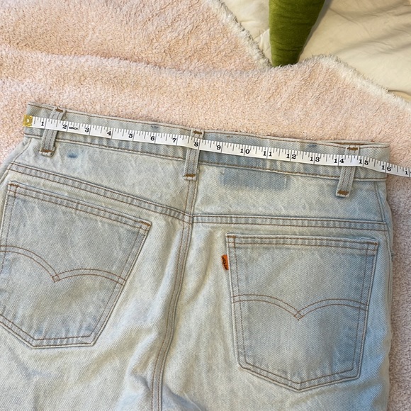 Vintage Orange tab LEVI’s jorts size 30-32ish - Picture 3 of 6